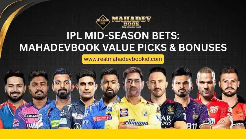 Read more about the article IPL Mid‑Season Shift: Value Bets on Emerging Teams & MahadevBook Bonus Offers