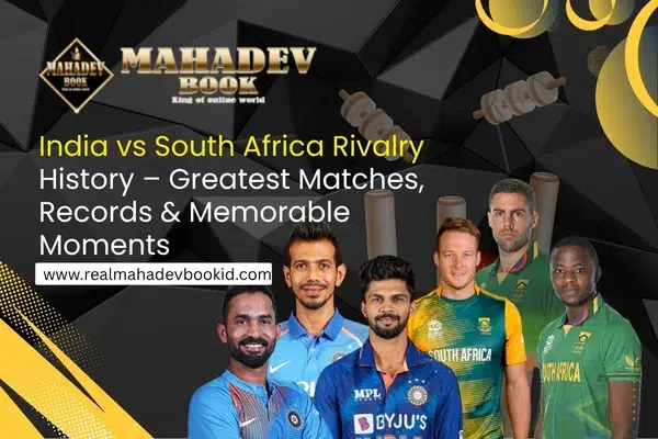 Read more about the article India vs South Africa Rivalry History – Greatest Matches, Records & Memorable Moments