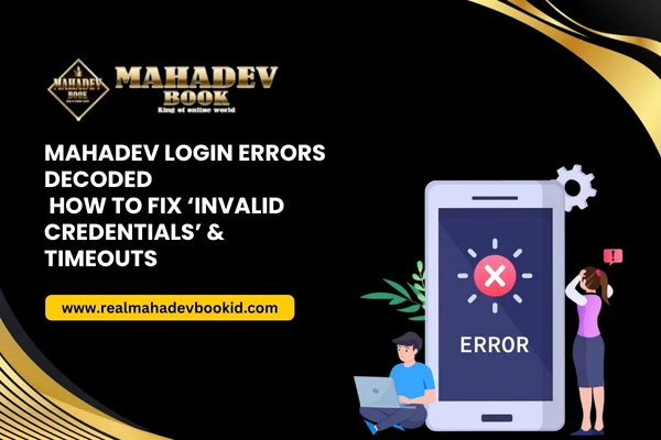 Mahadev Login Errors Decoded
